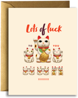 Lucky Cats - Cute! Happy Cat Stickers (350x387)