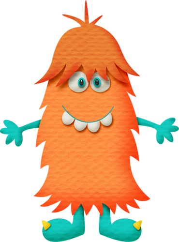 Ladylony Альбом «скрап-наборы / Eeeeek Monsters - Animated Monsters Free Clip Art (370x500)