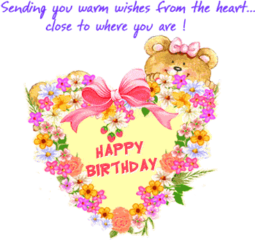 Free Birthday Greeting Card - Birthday Cards For Friends (375x348)