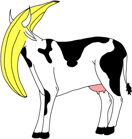 Banana Cow By Rugissement - Foal (900x506)