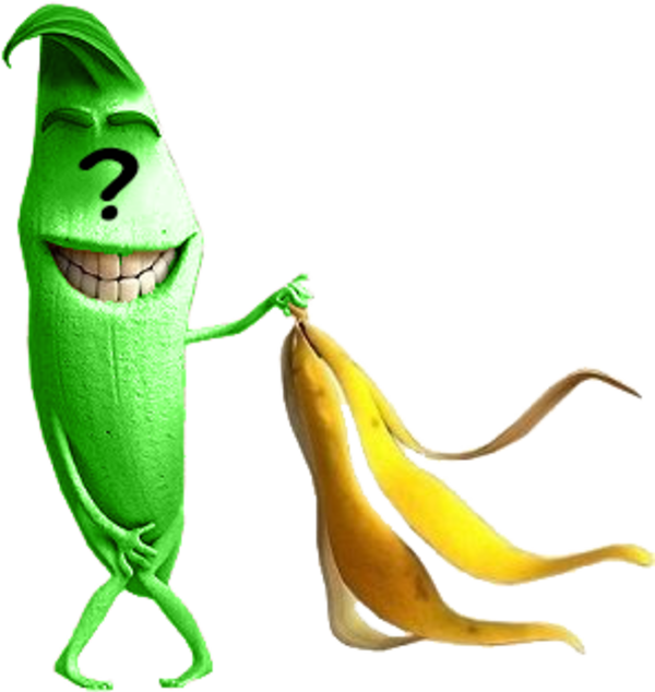 Funny Banana (600x634)