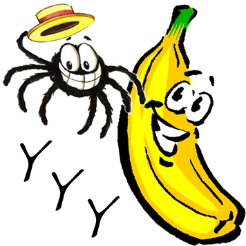 Spider 3 Y Banana - Banana (365x365)
