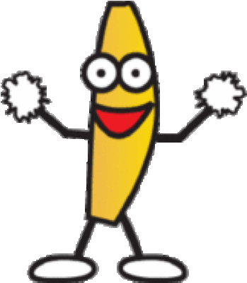 Cliparts Dancing Bananas - Dancing Banana Gif (480x480)
