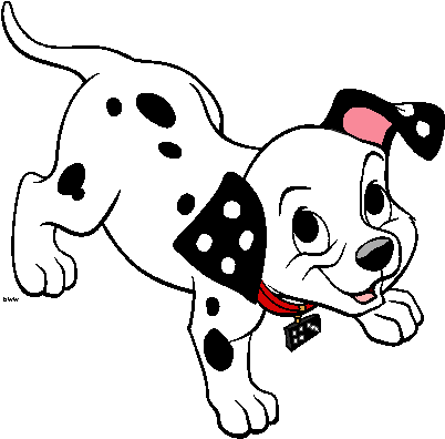 Dalmation Clipart Dog Sleep - Puppy (425x414)