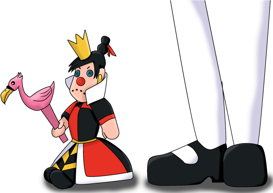 Queen Of Hearts Plush Tf By Dracoknight545 - Cartoon (1024x658)