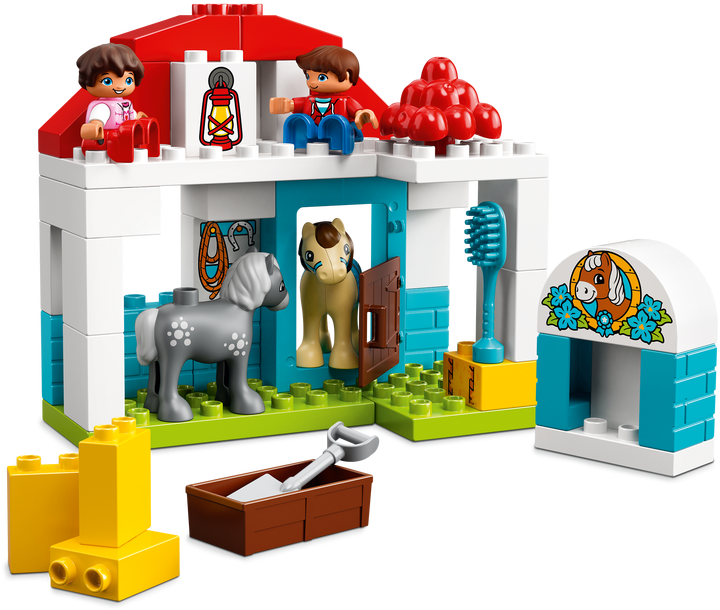 Lego Duplo Farm Pony Stable (1280x720)