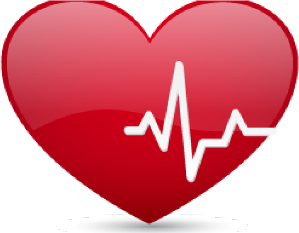 Heart Clipart Heartbeat - Heart Rate Clipart (640x480)