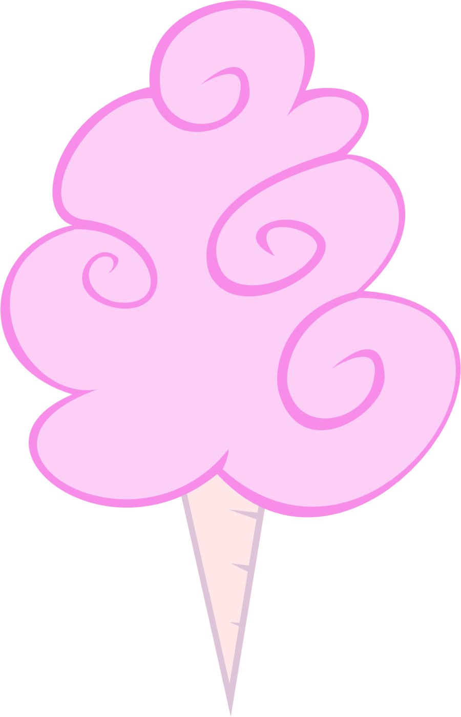 Pink Cotton Candy Clipart Transparent Png Stickpng - Clip Art (900x1400)