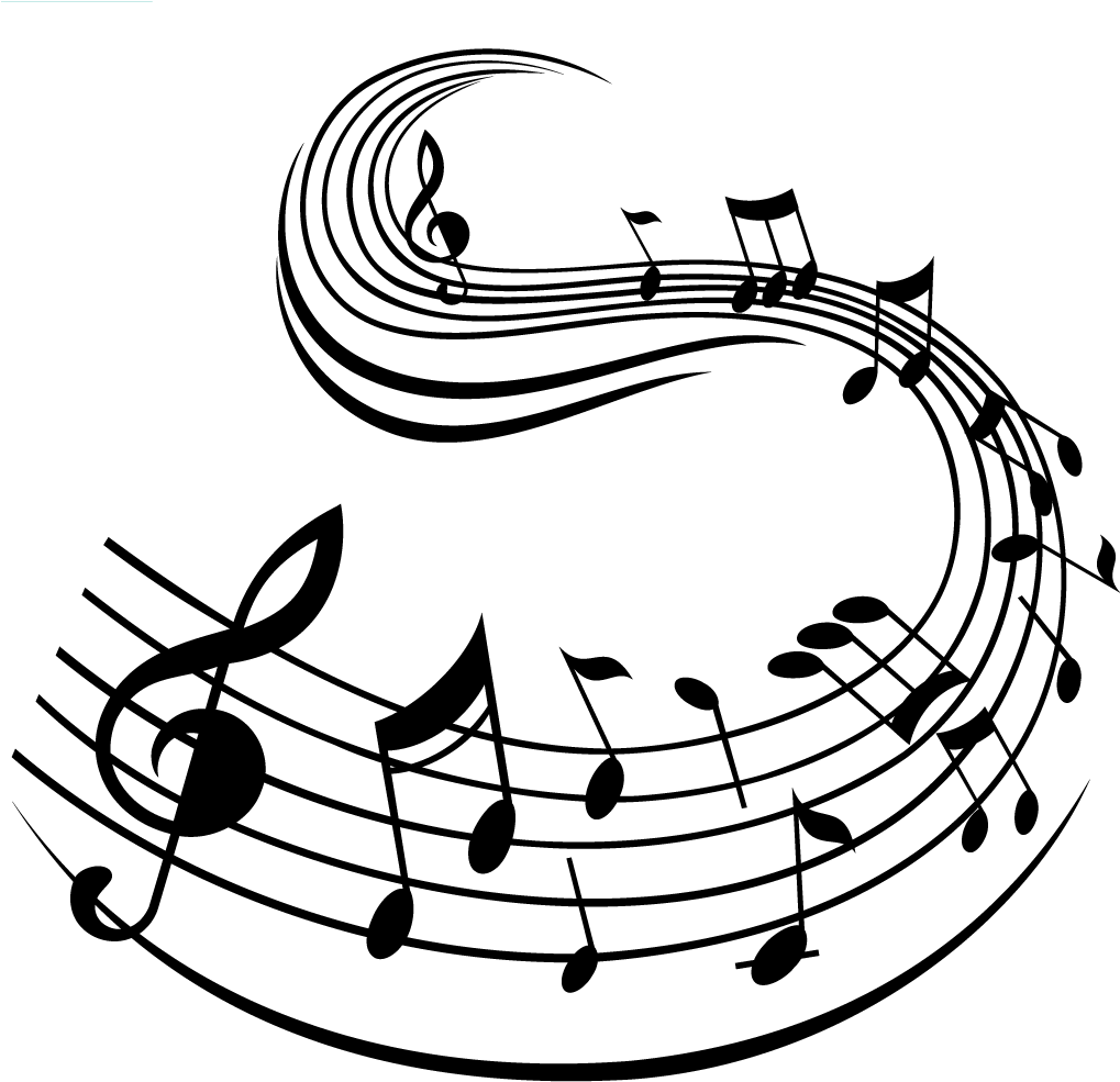 Free Music Notes Clip Art Transparent - Png Note De Musoque (1024x1024)