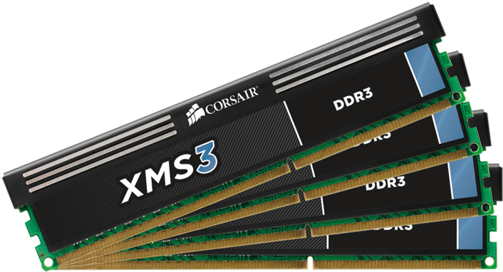 Corsair Xms3 4gb Ddr3 1600mhz Cmx4gx3m1a1600c9 - Corsair Xms3 - Dimm 240-pin (750x422)