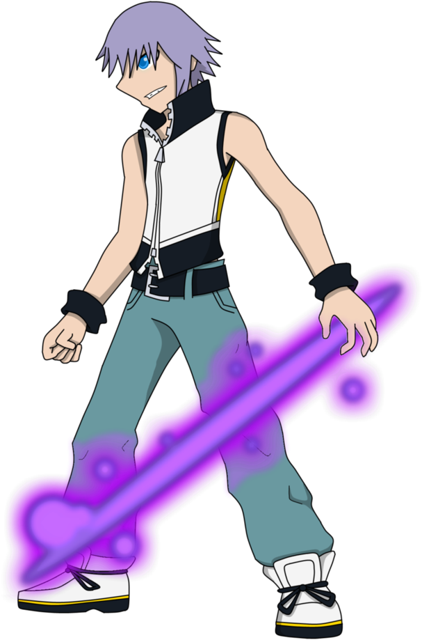 Riku Gonna Kick Yo Butt By Ninja Artist Zero - Cartoon (716x1115)