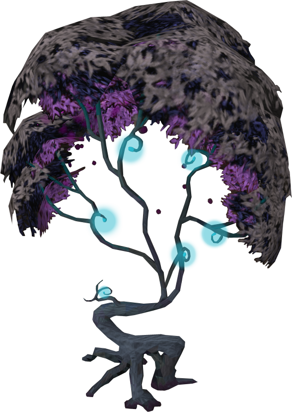 Cursed Magic Tree - Rs3 Magic Tree (588x829)
