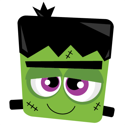 Frankenstein Head Svg Scrapbook Cut File Cute Clipart - Frankenstein Clipart (432x432)