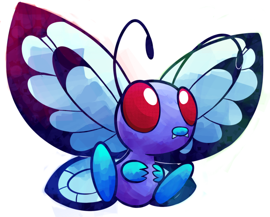 Butterfree By Alpharoo - Humour (900x722)
