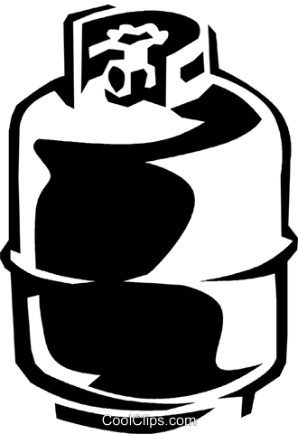 Propane Tank Royalty Free Vector Clip Art Illustration - Propane Tank Clip Art (330x480)