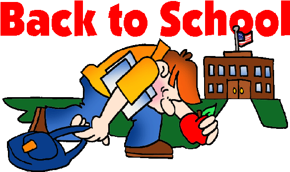 Back To School Cartoon Picture Images - State Bank Of India (600x600)