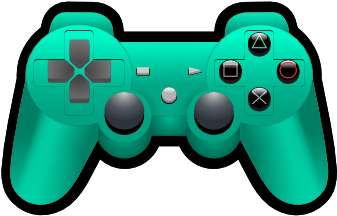 Playstation Controller Clip Art - Cartoon Playstation 4 Controller (512x333)