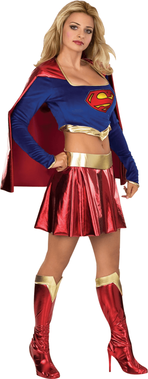 Supergirl Png - Supergirl Costume (800x1268)