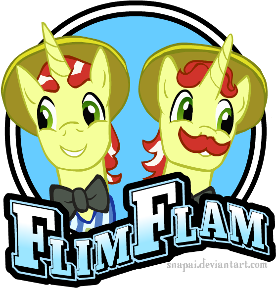 Com Rarity Applejack Scootaloo Pony Yellow Cartoon - Flim Flam (600x600)