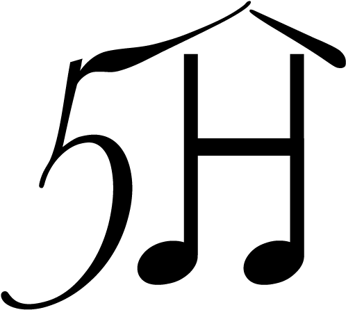 The Five Represents 5th St - 5h Logo (600x600)