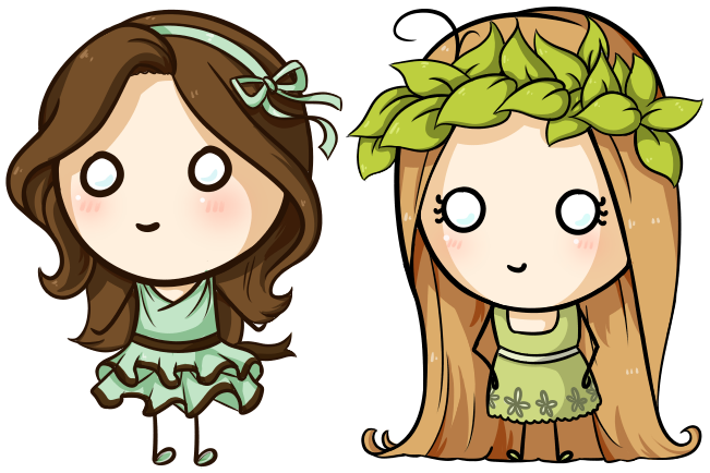 Mint Chocolate Chip And Green Tea ^-^ By Skroalla - Cartoon (669x449)