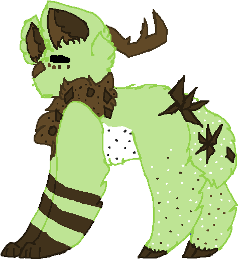 Ms Paint Mouse Mint Chocolate Chip Pup By Grimreaperin - Mint Chocolate Chip (819x535)