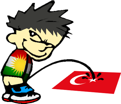 Fuck Turkey - Piss On Ford Sticker (429x402)