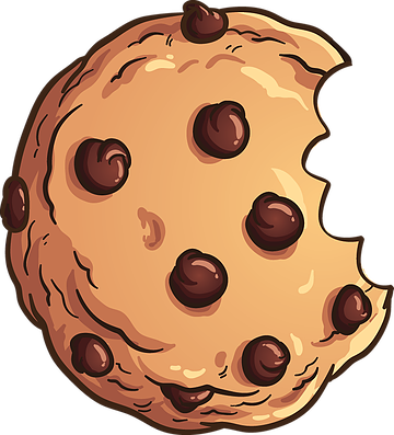 Chocolate Chip Cookie Cookie Dough Clip Art - Cookie Dough Clip Art (360x397)