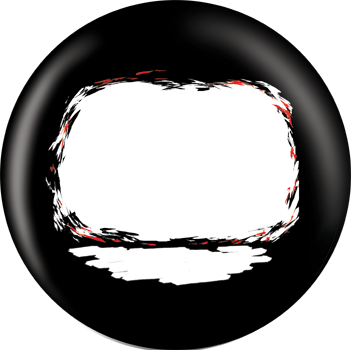 A Bad Day Bowling Custom Bowling Ball - Circle (351x350)