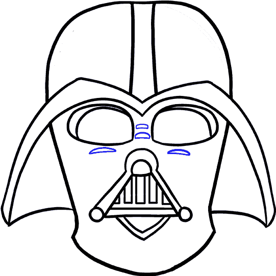 How To Draw Dart Vader - Darth Vader How To Draw (678x600)