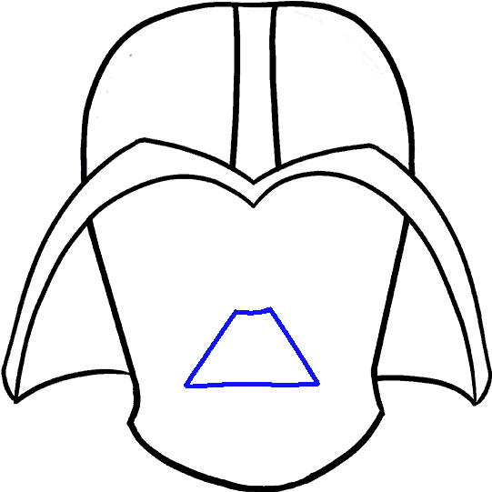 How To Draw Dart Vader - Darth Vader How To Draw (678x600)
