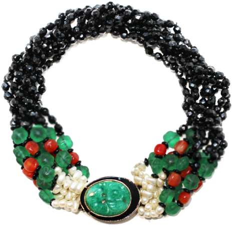 Jade Sea Glass Necklace - Bead (480x480)