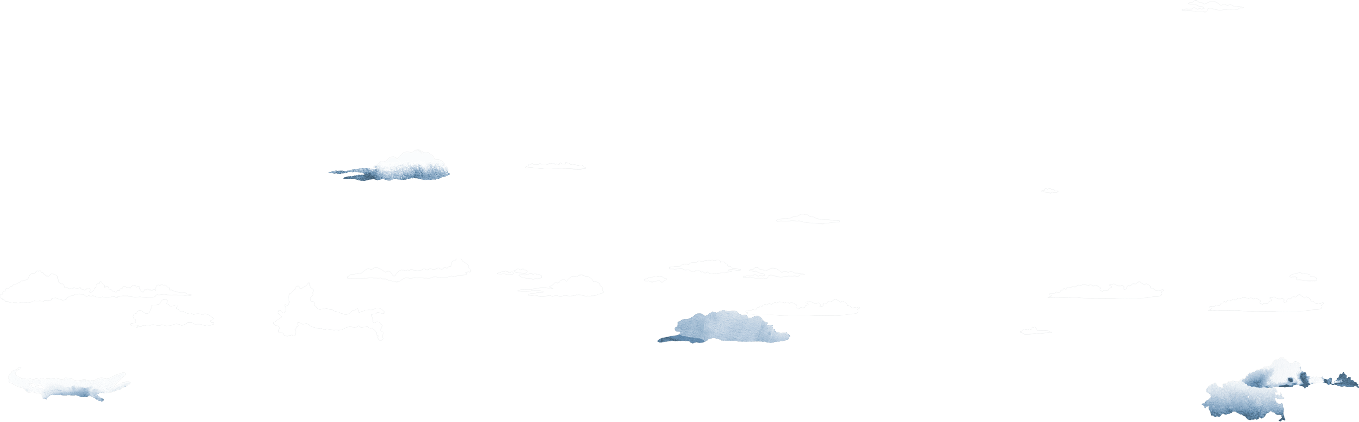 Animated Clouds Png - Iceberg (2736x850)