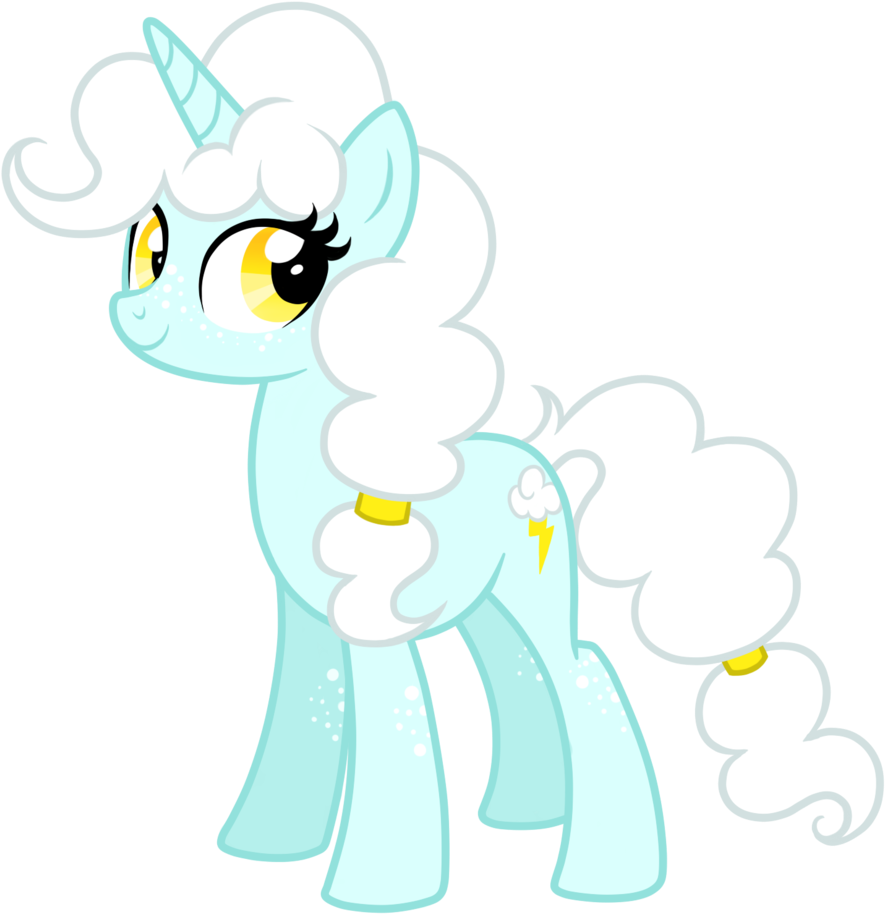 Thecheeseburger, Cute, Female, Mare, Oc, Oc - Tuft Cloud (1113x1024)