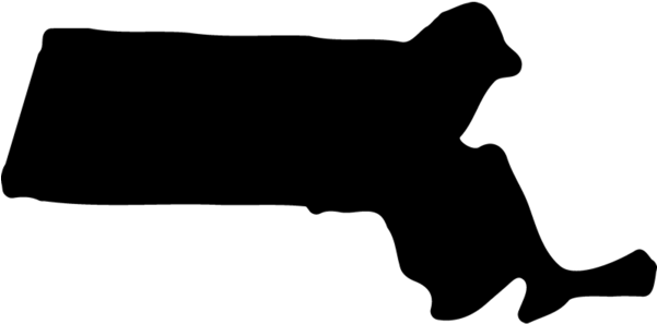 Massachusetts Rubber Stamp - Silhouette (600x600)
