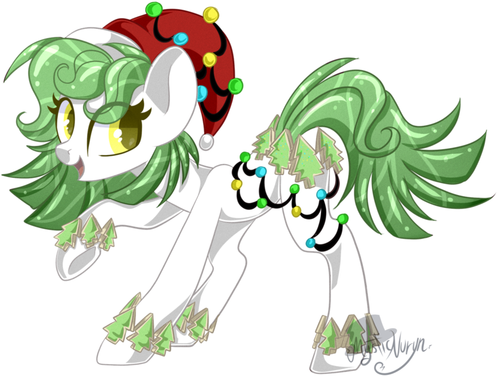 [closed] Pine Tree Cookies By Neulreen - Illustration (1021x782)