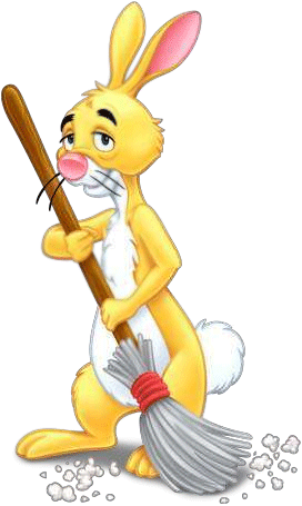 แร็บบิท เป็นกระต่ายที่ขยันมาก 25 ไร่ เขาจะหวงพื้นที่นี้ที่สุด - Rabbit Pooh (272x455)