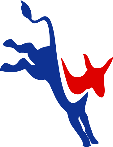 33 Historical Truths Democrats Have Successfully Concealed - Democratic Party Logo Vector (365x474)