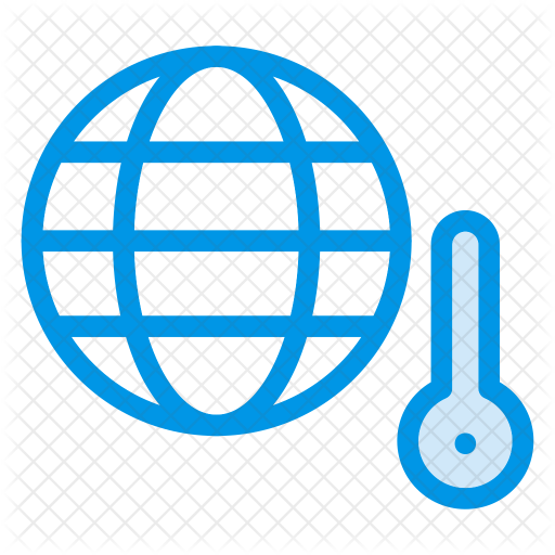 World Temperature Icon - Globe Png Simple (512x512)