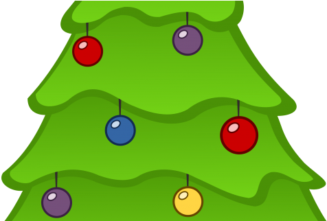 Christmas Trees - Christmas Tree Round Ornament (845x321)
