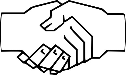 Hand Shake Clip Art Transparent (512x306)