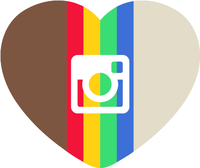 Instagram - Instagram Logo Heart (400x340)