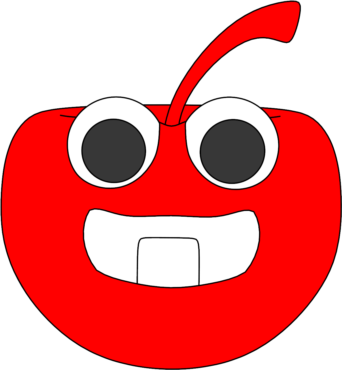 Baby Cartoon Apple Clipart - Baby Cartoon Apple Clipart (1234x1348)