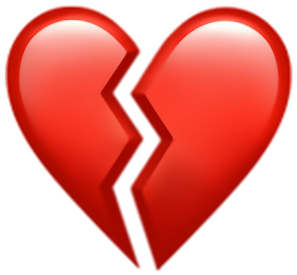 Brokenheartemoji Broken Heart Emoji - Iphone Broken Heart Emoji (1024x1024)