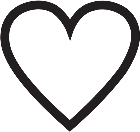 Stroke Heart Logo - Contorno De Corazon Png (512x512)