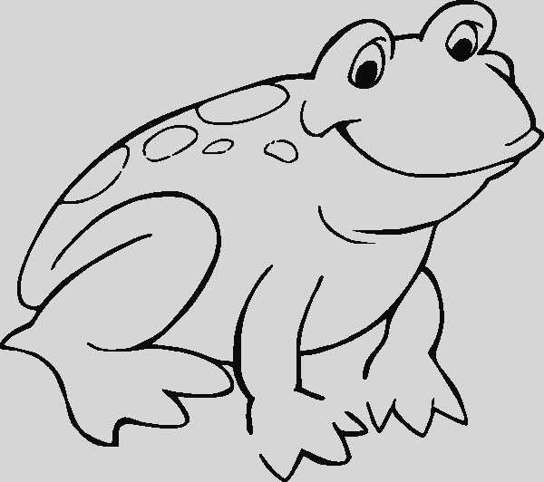 Colouring Pages On Frog (600x532)