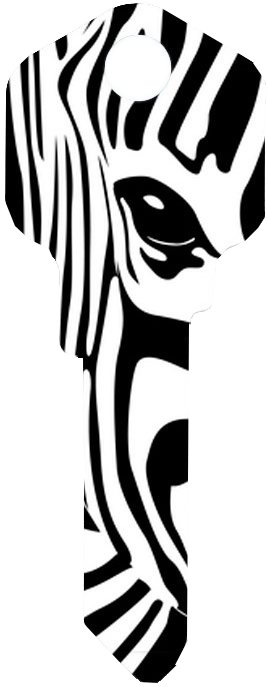 Crazy - Zebra Pillow (268x687)