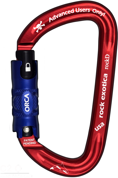 Rockd Orca-lock Carabiner - Rock Exotica Rocko Orca-lock Carabiner (500x724)