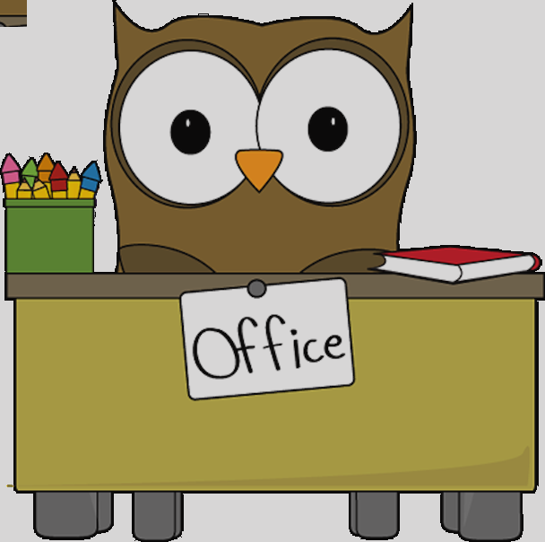 From Your New Staff Writer Our New Office Clipart - School Office Clipart (608x604)