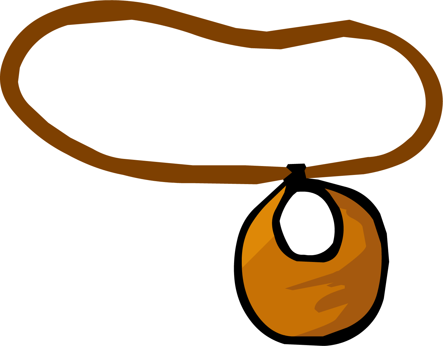Pendant Necklace - Club Penguin Necklace (1497x1169)